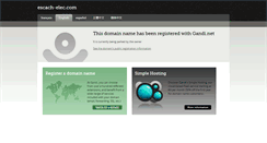 Desktop Screenshot of escach-elec.com